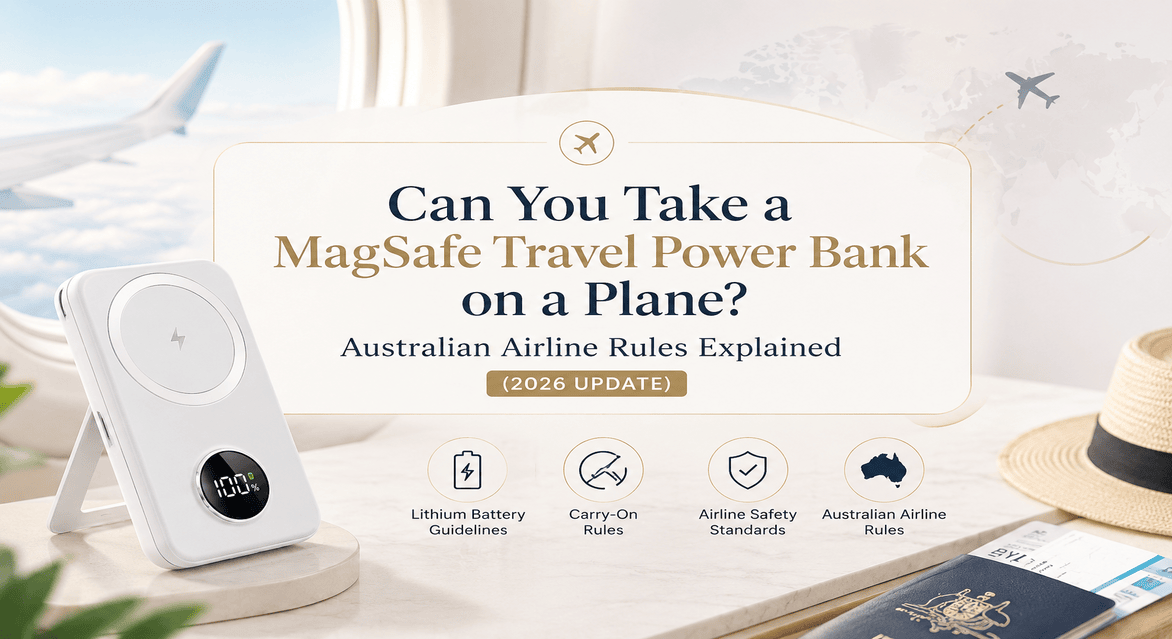 Can You Take a MagSafe Travel Power Bank on a Plane? Australian Airline Rules Explained (2026 Update)