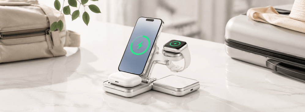 Foldable 4-in-1 Wireless Charger: How It Works and Why Travellers Love It