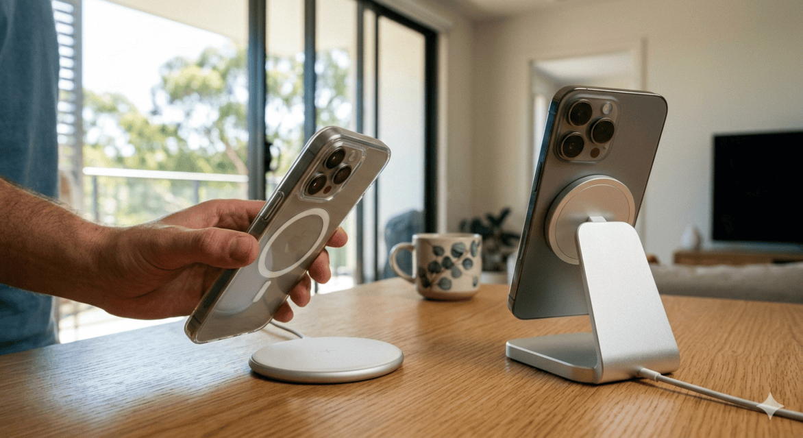 MagSafe vs Qi2 Wireless Charging: What Every iPhone User in Australia Needs to Know