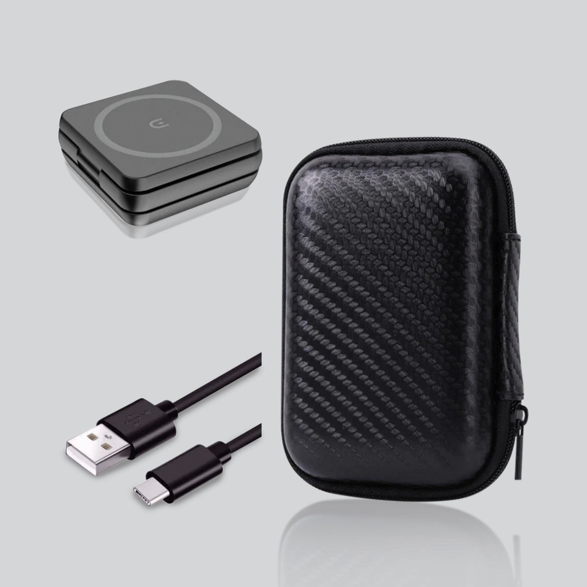Black storage bag