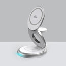 Rotating Qi2 Magnetic 3-in-1 Wireless Charger
