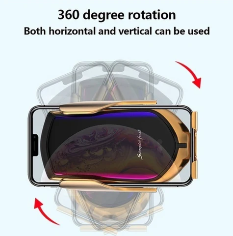 Wireless Car Phone Holder & Charger