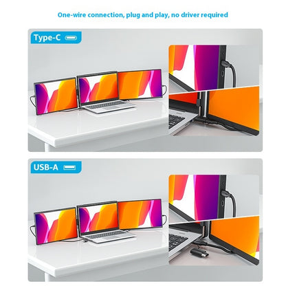 TOD Portable Tri-Screen Monitor